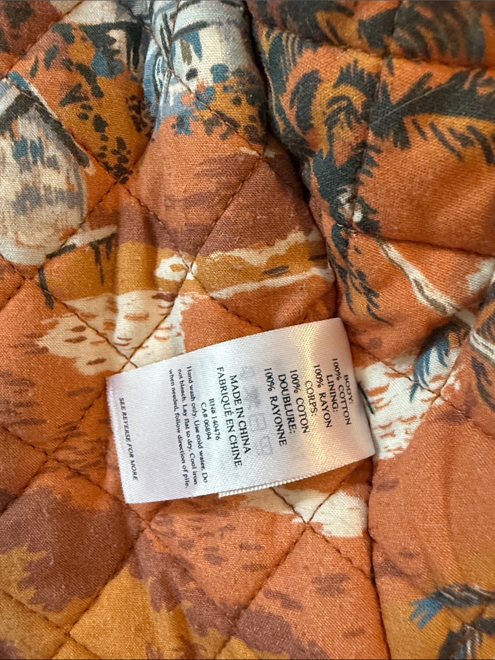 Faherty Corduroy Sherpa Barn Jacket Small - Picture 8 of 9
